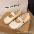 2026 spring/summer new french retro low-cut flats - women's commute & casual wear, non-slip fashion loafers