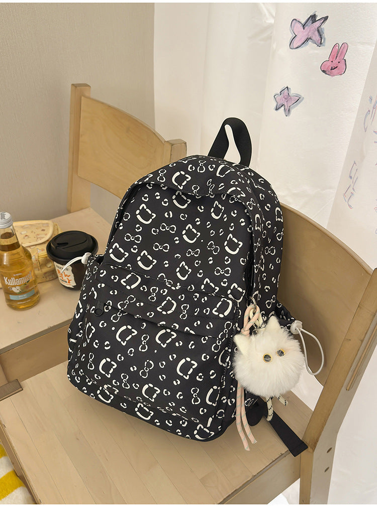 Large capacity backpack for women - perfect for middle school, high school, and college students. versatile, collegiate style, casual travel backpack