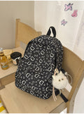 Large capacity backpack for women - perfect for middle school, high school, and college students. versatile, collegiate style, casual travel backpack