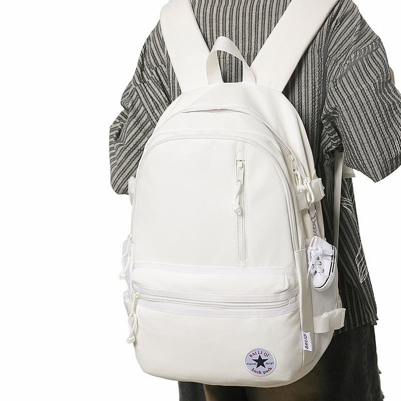 2025 trendy backpack - high-capacity student backpack, laptop bag, fashionable school bag for college students (unisex)