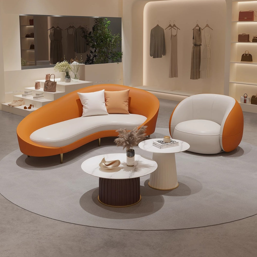 25 new hotel lobby modern minimalist vip lounge reception sofa curved office store negotiation area