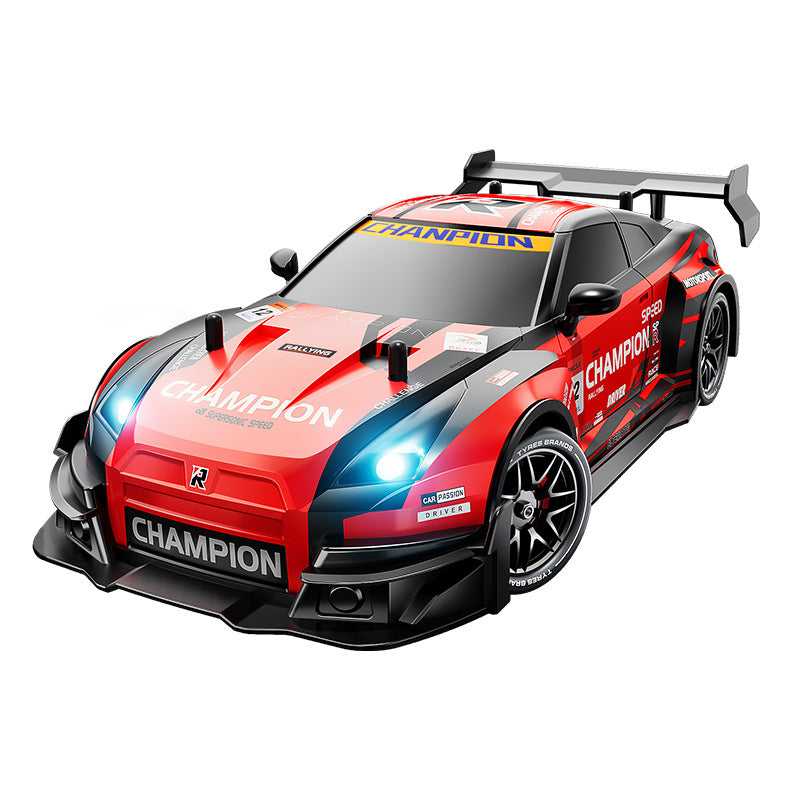 Kids' remote control drift car, 1:24 scale rc high-speed four-wheel drive racing car, rechargeable model toy for boys and girls