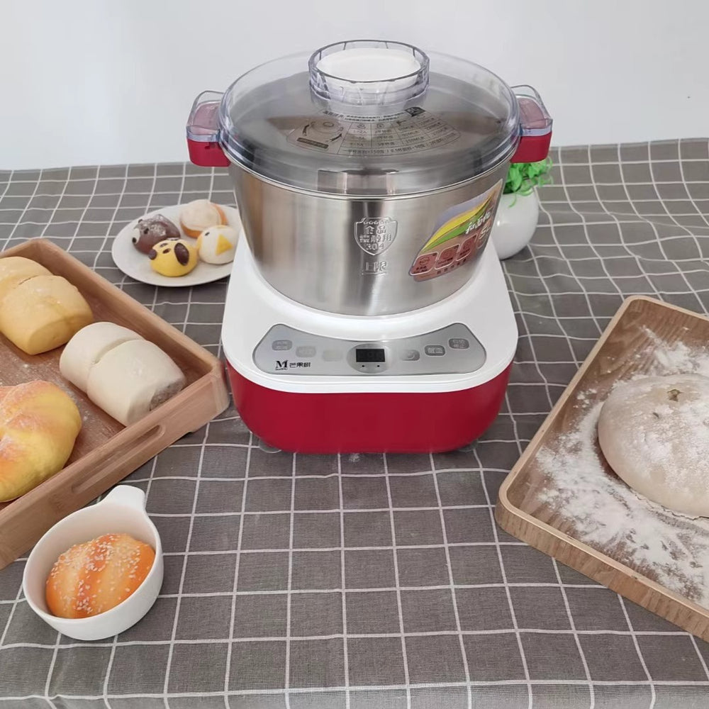 Household small desktop intelligent fully automatic multi-function dough kneading machine fermentation mixing and noodle chef machine cross-border american regulations