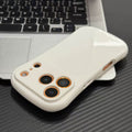 Milky sweet soap shell solid color phone case for iphone 17 pro, apple 16 full coverage drop-proof protective case wholesale