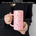 Cute ceramic mug cartoon ceramic cup high-value couple's drinking cup home breakfast cup - minor imperfections