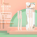 Snow mary star era series product picture portable manual wide angle eyelash curler frameless eyelash curler wholesale