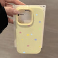 Macaron colorful little star print case for apple 17 pro max, girly iphone 18 soft case, 15