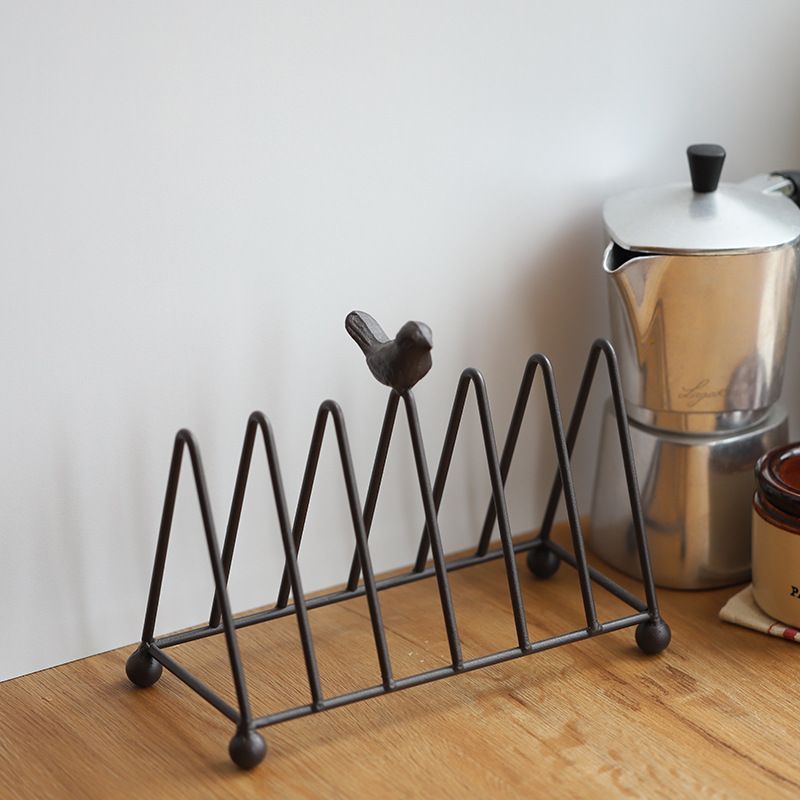 Bird triangle bookshelf magazine rack dish rack tray rack classification storage rack multi-residence storage decoration practical ornaments storage