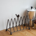 Bird triangle bookshelf magazine rack dish rack tray rack classification storage rack multi-residence storage decoration practical ornaments storage