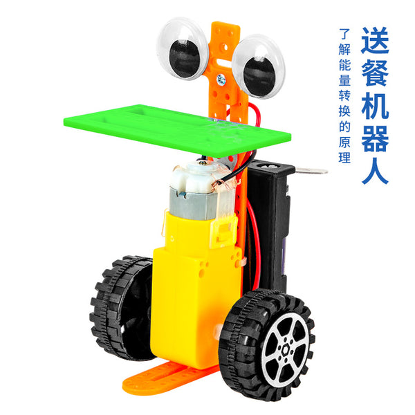 Processing Customized Technology Small Production DIY Food Delivery Machine Student Human Educational Toy Scientific Experiment Source Factory