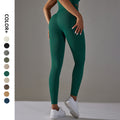 European and american new multi-panel seamless yoga pants - high waist, tummy control, butt lift, compression leggings - breathable workout running fitness pants