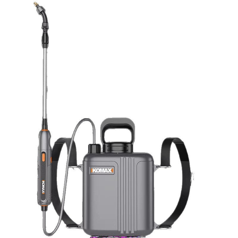 Portable electric sprayer - rechargeable disinfectant sprayer with long battery life, high pressure, and long-range spray capability