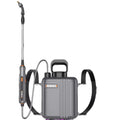 Portable electric sprayer - rechargeable disinfectant sprayer with long battery life, high pressure, and long-range spray capability