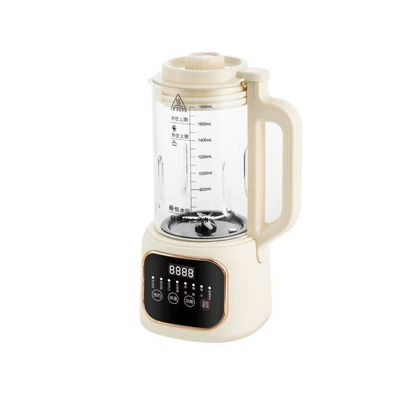 Smart blender soy milk maker - fully automatic, low noise, residue-free, filter-free juicer - multifunctional wholesale factory direct