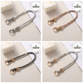 Luxury rhinestone beaded crystal phone lanyard - long crossbody phone strap with shoulder strap attachment for bags