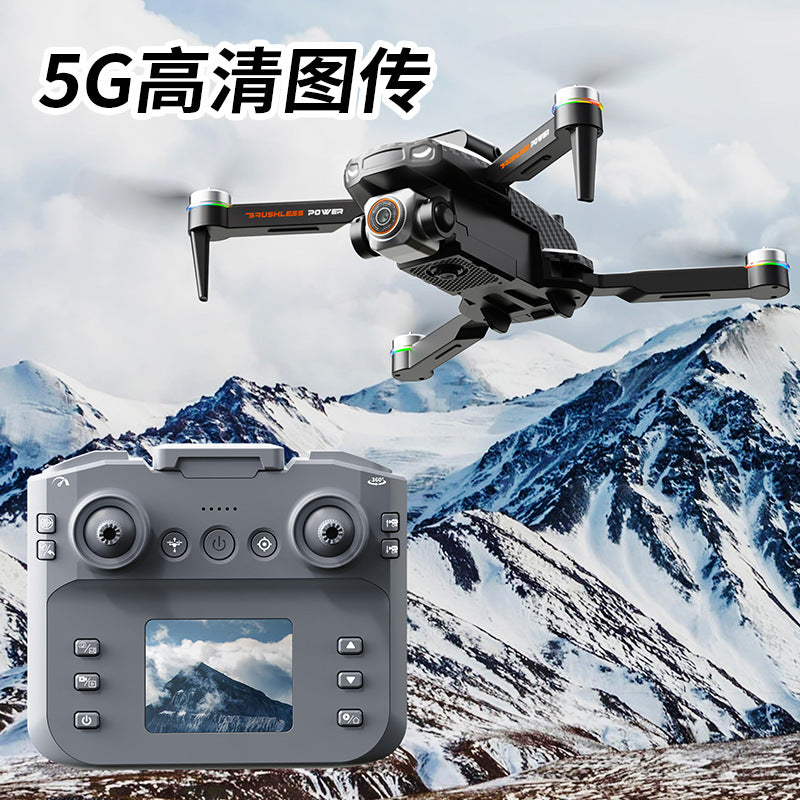 S9 drone professional hd aerial photography long-endurance screen display remote control aircraft quadcopter toy - cross-border