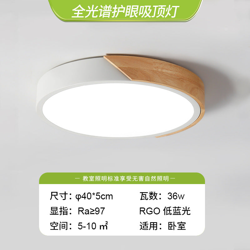 Living room light 2025 new Nordic led ceiling light simple modern creative room bedroom light Zhongshan lighting