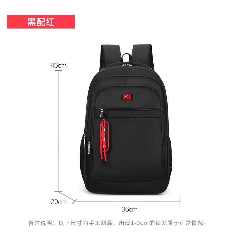 New backpack men's high-end travel bag large-capacity travel backpack school bag male college students high value