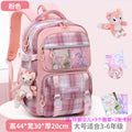 2026 new school backpack for girls, grades 1-6: ultra-lightweight, ergonomic, and spine-protecting backpack for elementary school students