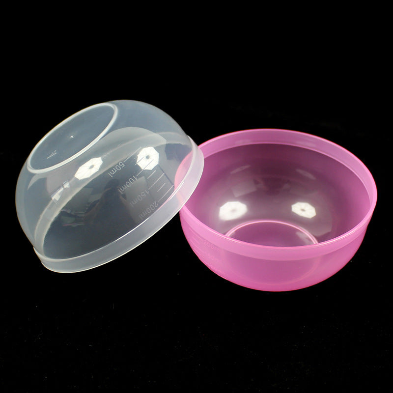 Beauty salon no. 4 mask bowl diameter 10cm 4# scale beauty bowl diy mask mixing bowl mask tool plastic small bowl
