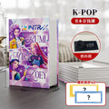 Labubu cartoon animation piggy bank new arrival book style girl girl safe savings box exquisite book cover imitation