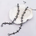 hot-selling cross patchwork necklace for men, punk style, hip-hop, versatile bracelet, european and american niche jewelry, trendy