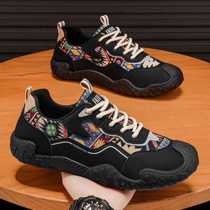 Men's shoes: 2026 summer new arrivals - casual, trendy, versatile leather shoes with soft, non-slip soles. perfect for work, commuting, and athletic activities. a unique and stylish choice