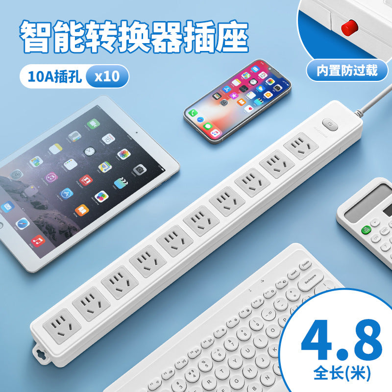 Multi-socket wireless power strip without cord socket with usb connection power strip self-wiring converter power strip power strip