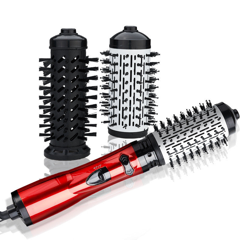 Cross-border negative ion hair dryer, multi-functional electric hair straightener, automatic curling iron, hairdresser, three-in-one hot air comb