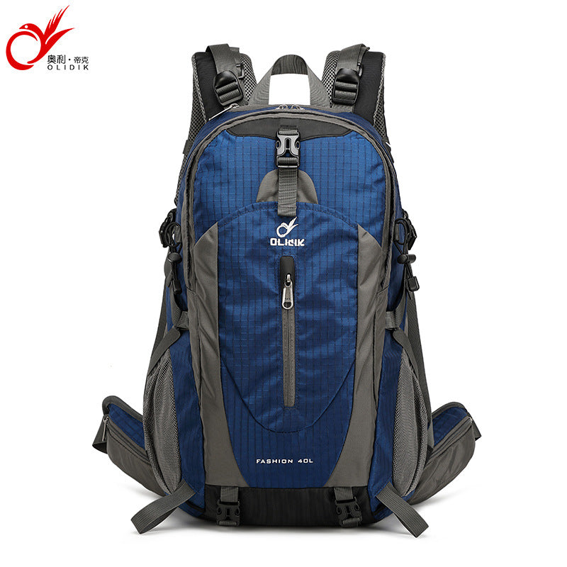 Outdoor professional mountaineering bag men's large capacity multi-functional hiking backpack women's light sports and leisure travel backpack