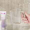 Classy accessible luxury student tooth cup for home plastic toothbrush cup couple wash cup toothbrush cup mouthwash cup