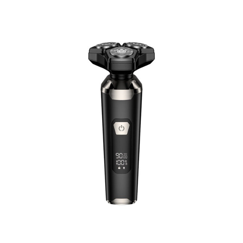 All-in-one electric shaver men's grooming kit: haircut, shave, nose hair trimmer, magnetic triple-blade razor