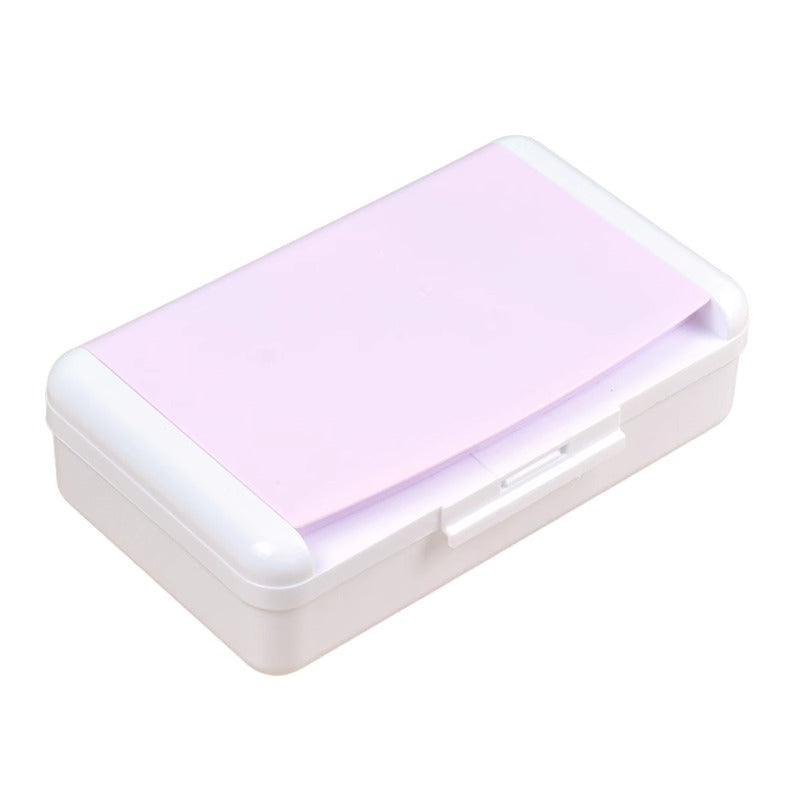 Baolian double-layer pencil box storage stationery finishing box student special pencil brush thickened large-capacity stationery box