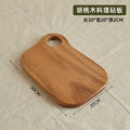 solid wood walnut bread board cutting board pizza steak creative fruit wooden bread board kitchen household tray
