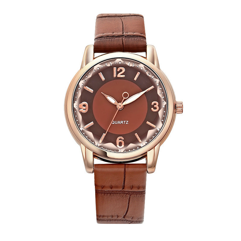 Tiktok live hot-selling digital blue watch fashion ladies' watch quartz watch - factory direct, ready to ship, dropshipping available