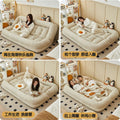 Human dog house lazy sofa sofa bed single tatami for home double foldable balcony bedroom sleeper lounge chair