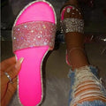 Export 42plus size43 rhinestone cool women's flip-flops women's sandals summernew arrival cross-border wshi