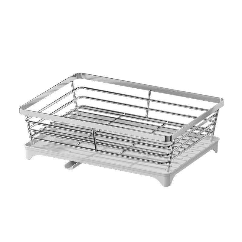 Stainless steel dish rack, drain rack, kitchen tableware, dish storage rack, chopstick cartridge, countertop rack, factory wholesale