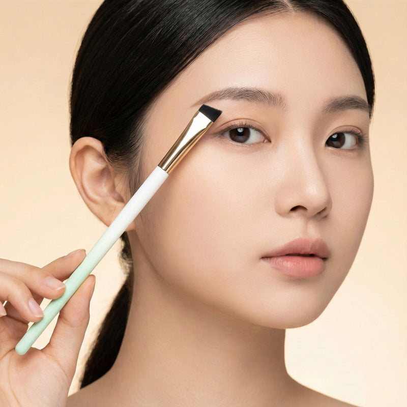 Gradient color blade eyeliner brush 9 pieces eye detail makeup brush suit eyebrow brush cosmetics one-line eyebrow eye shadow brush