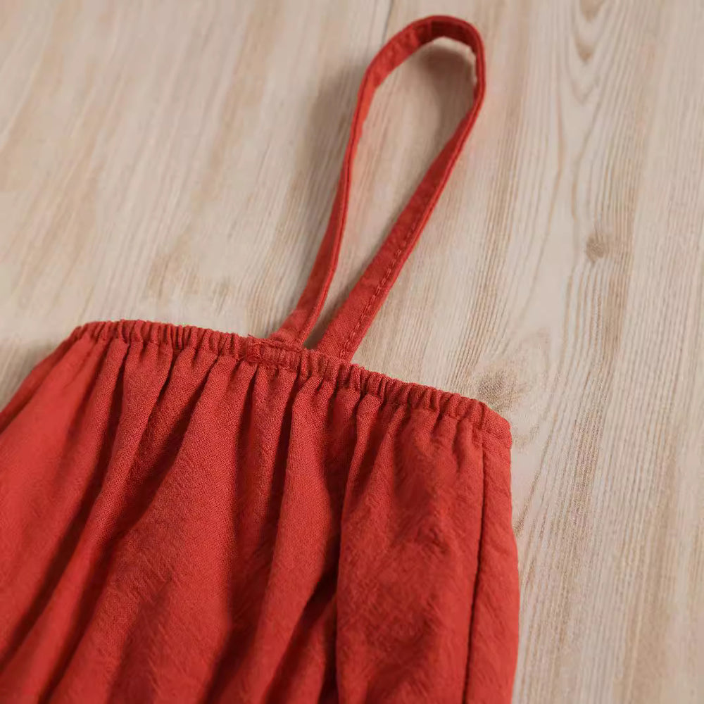 new arrival children's clothing fashion short-sleeved three-piece set washed cotton sling chest wrap lapel short-sleeved shortssuit