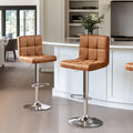 bar stool, scandinavian-style leisure high stool, adjustable height and low/medium backrest, bar chair, front desk reception high stool