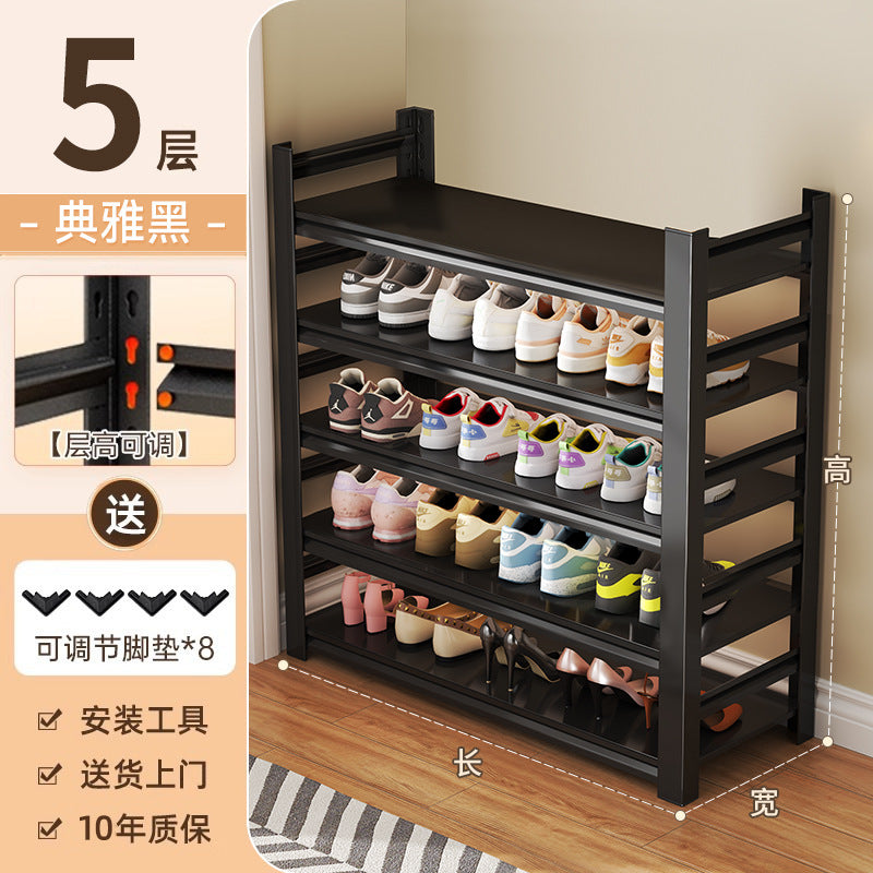 For homesteel shoe rack door floor-standing multi-layer storage rack simple entrance entrance door shoe cabinet storage rack