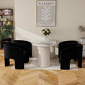Accessible luxury modern casual wabi-sabi style grids for home slate dining table french cream style oval dining table and chair solid wood