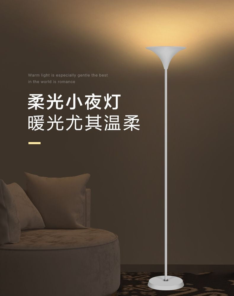 Creative upward floor lamp for export new chinoiserie bedside floor lamp
