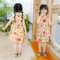 Bella treehouse children's wear baby princess dress girls' dress toddler summer outfit  new children's skirt pure cotton