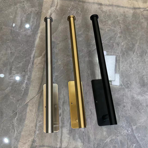Stainless steel tissue holder No punching kitchen napkin holder bathroom toilet paper holder toilet paper holder toilet roll holder