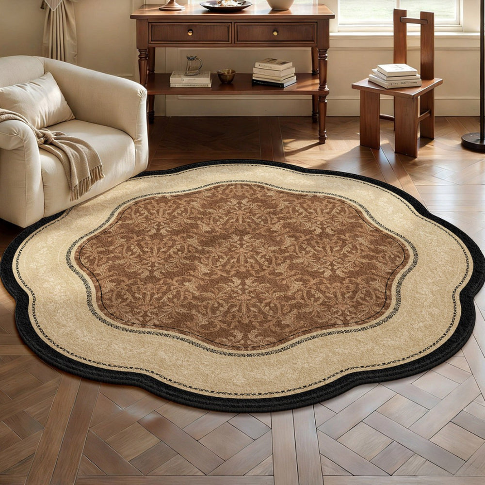 French round carpet  new living room sofa bedroom bedside balcony floor mat non-slip chair computer chair special shape
