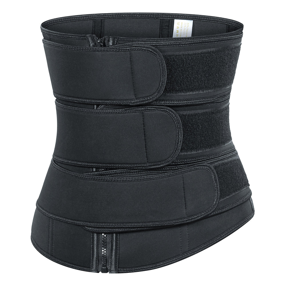 Hot shaper neoprene sweat waist trainer - women's slimming corset for tummy control and posture support