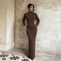 Aliexpress fashion autumnew arrivalsexyelegantturtlenecklong sleevescross-borderdresssuit for women