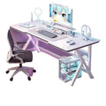Desk - minimalist home office desk, student study writing desk, bedroom computer desk, simple table, gaming desk